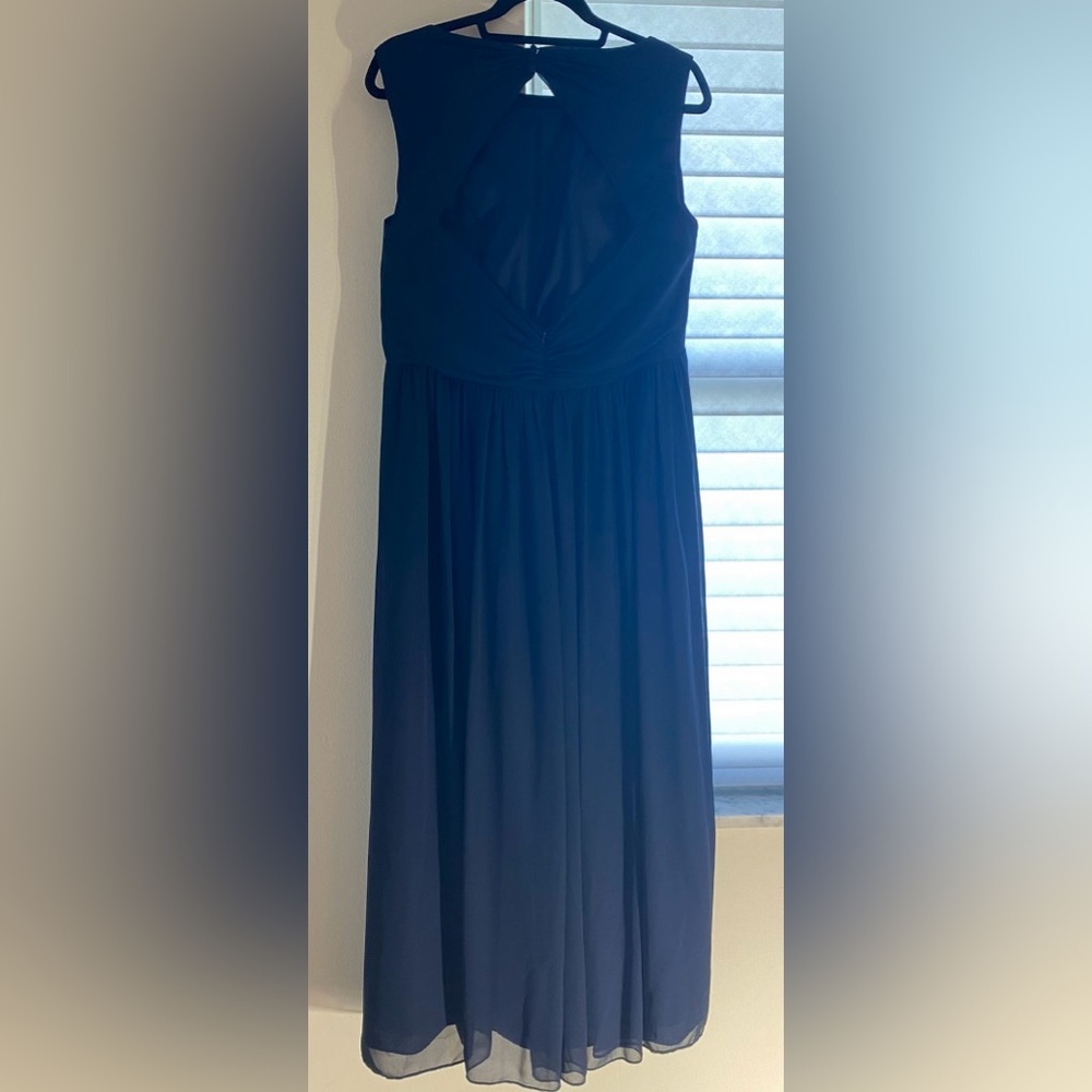 Jenny Yoo Eloise Chiffon Dress Size 18 - Picture 4 of 8